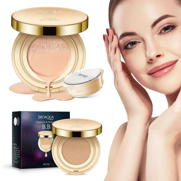 Pó Compacto BioAqua Cream Anti Manchas e Rejuvenescedora [Compre 1 LEVE 2]